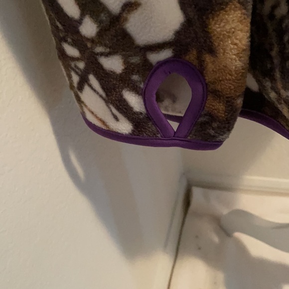 Mossy Oak Woman’s Long Sleeve Lightweight Fleece Jacket Size Small - Picture 5 of 8